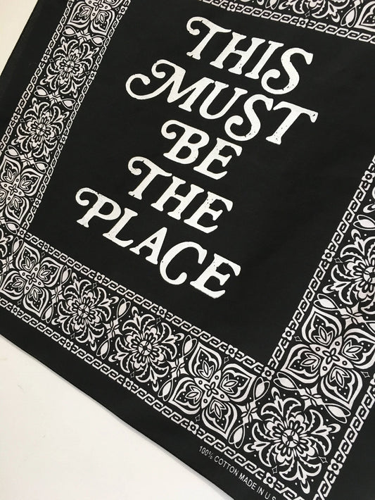 This Must Be the Place Bandana