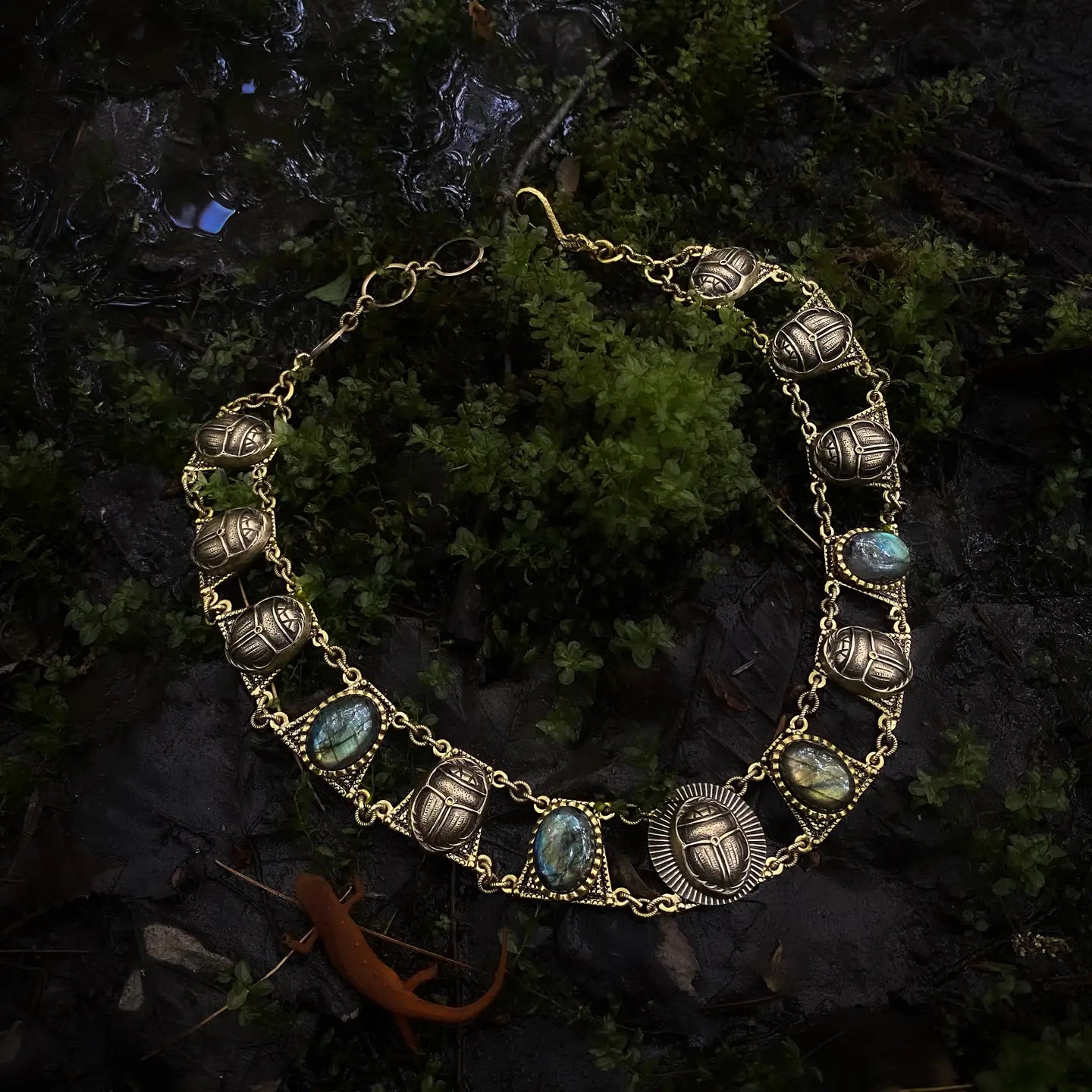 Sacred Scarab Collar