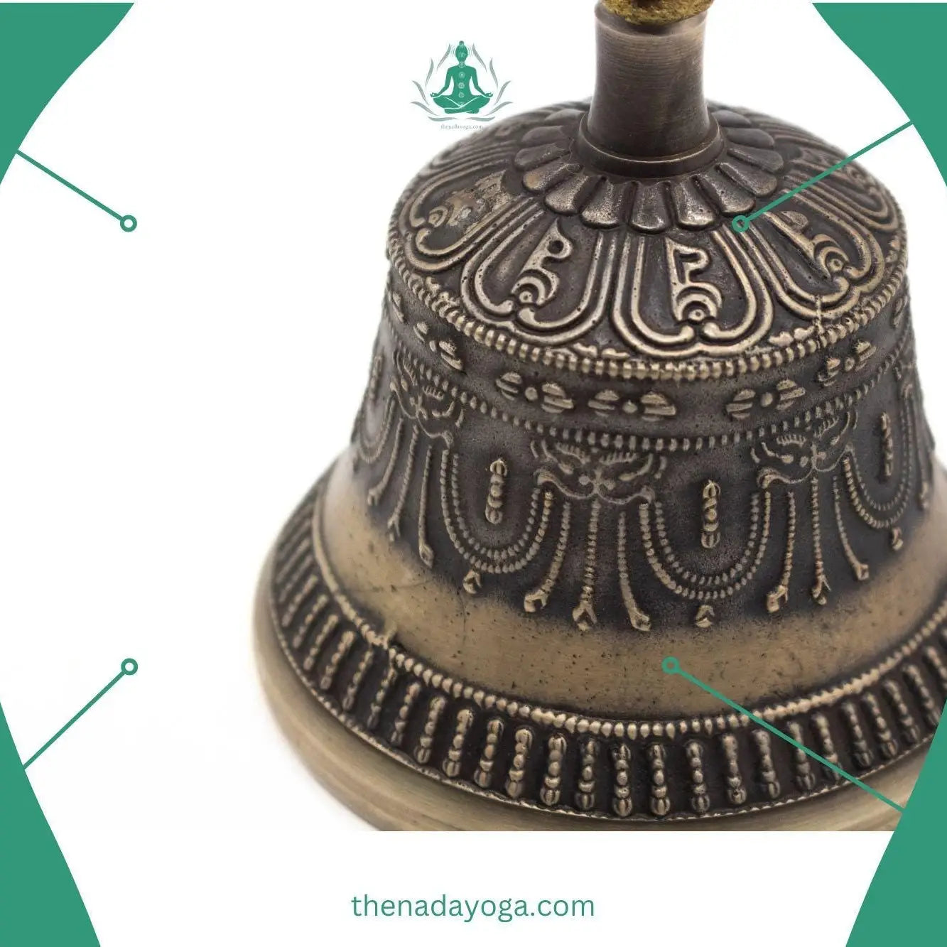 Handmade Tibetan Black Bell - Meditation, Sound Healing & Ceremonies