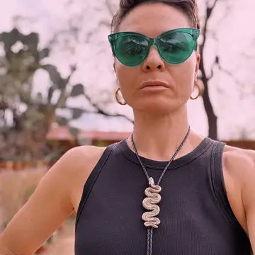 Rattlesnake Bolo Tie