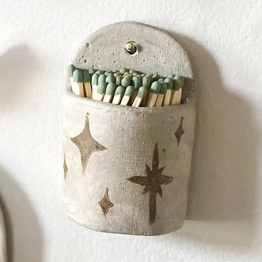 Starry Night Pocket Match Holder