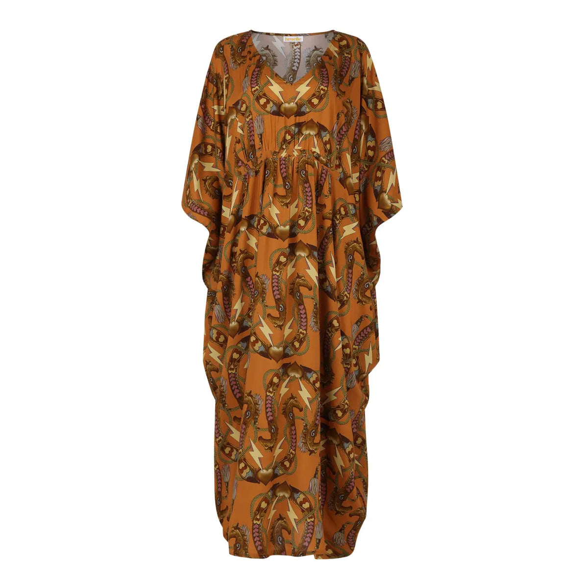 Starlight Animal Print Kaftan Dresses