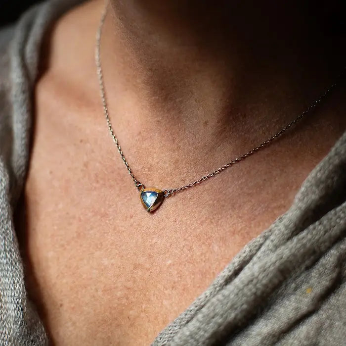 Petite Tri Fold Necklace