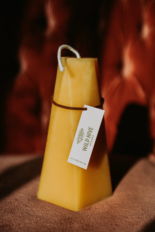 Aurora | Long-Burning Sculptural Beeswax Candle