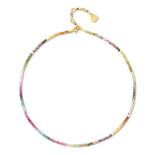 Gemstone Beaded Choker