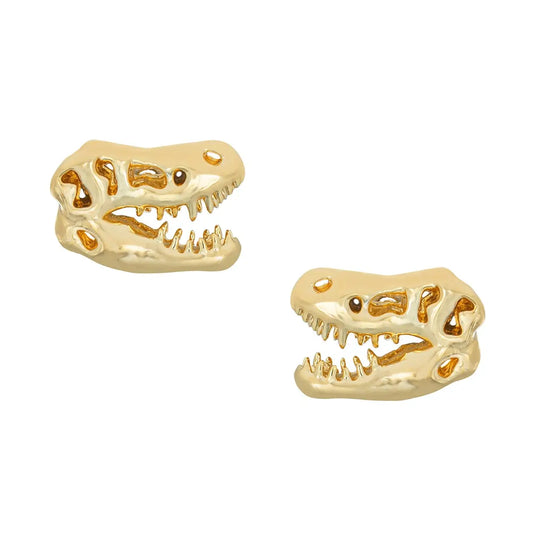 T-Rex Skull Studs