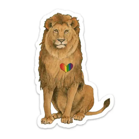 Lionheart Vinyl Sticker