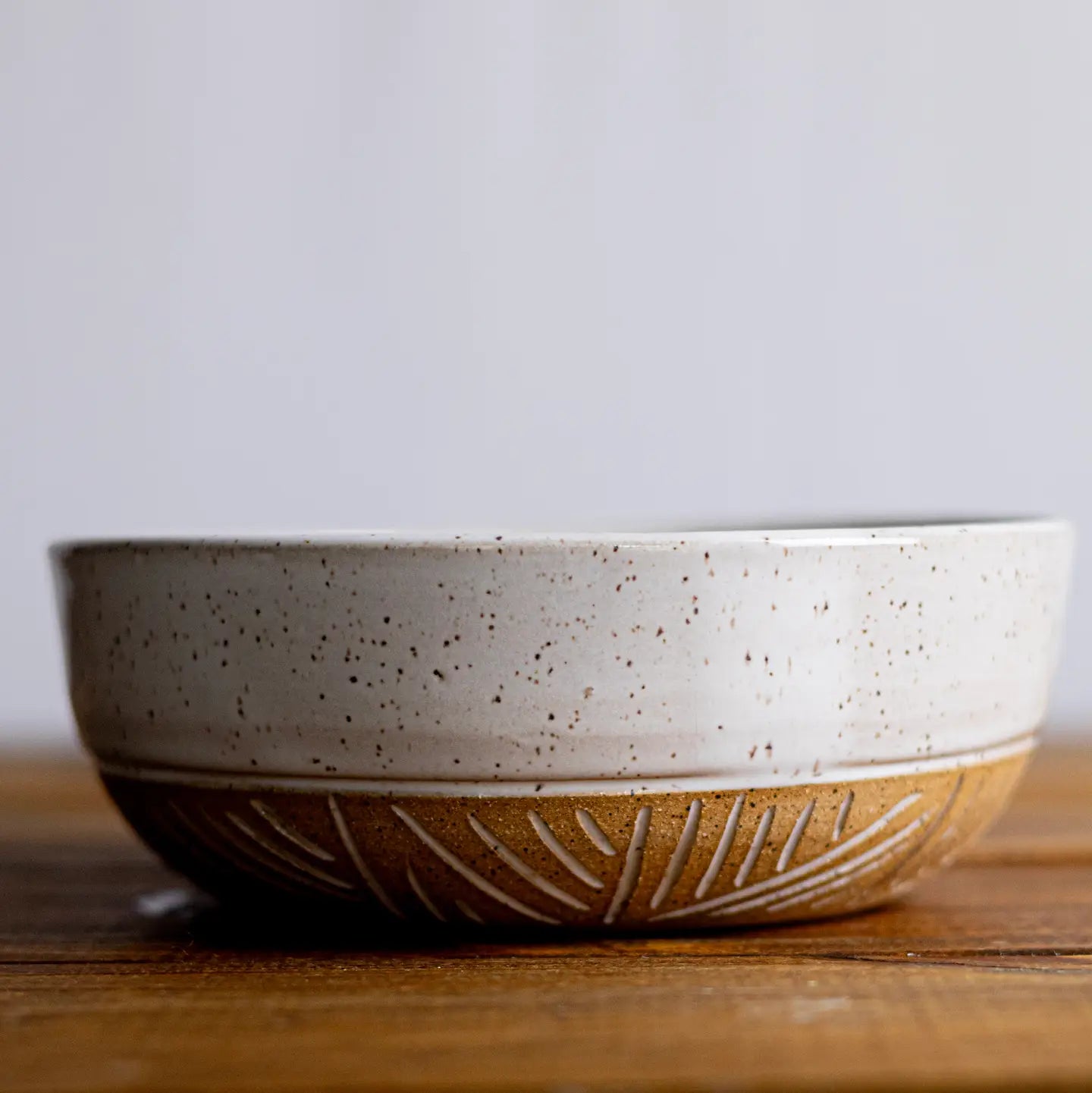 Handmade Wide Bowl – Ceramic Stoneware Bowl