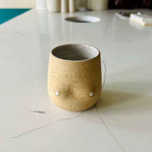 Boob Tumbler - Handmade Ceramic Mug  10 oz