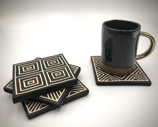 Machacho Wood Coasters