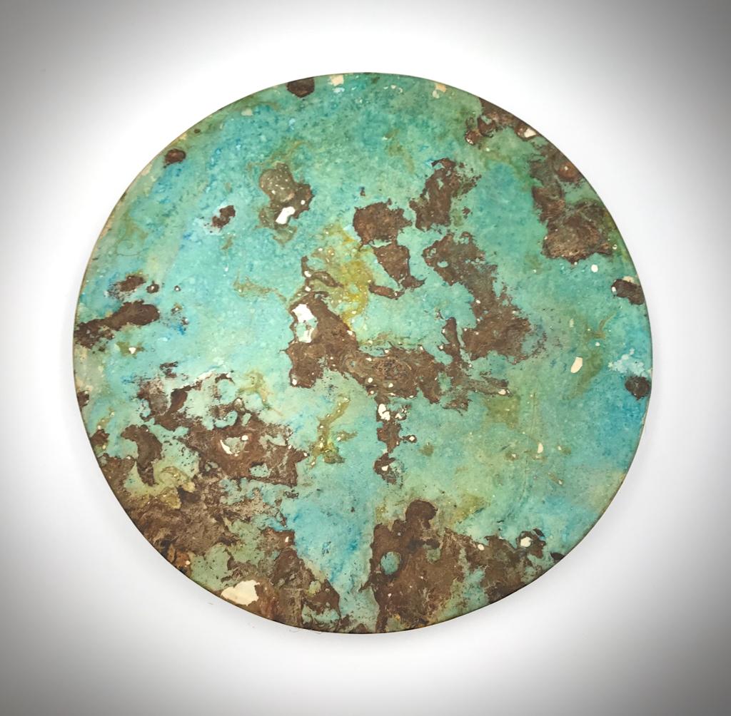 Hand Painted Indigenous Water Drums