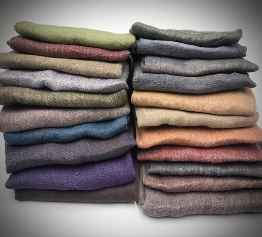 Handwoven Bedouin Scarves | Cotton Linen