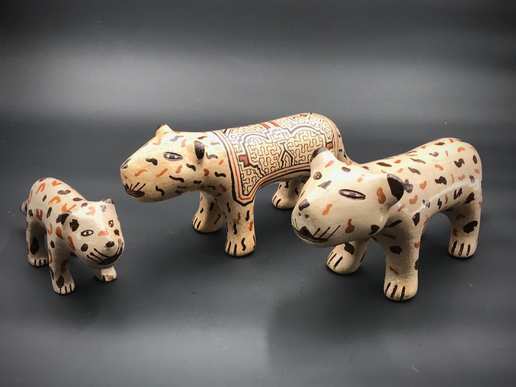 Shipibo Hand Painted Jaguar Series