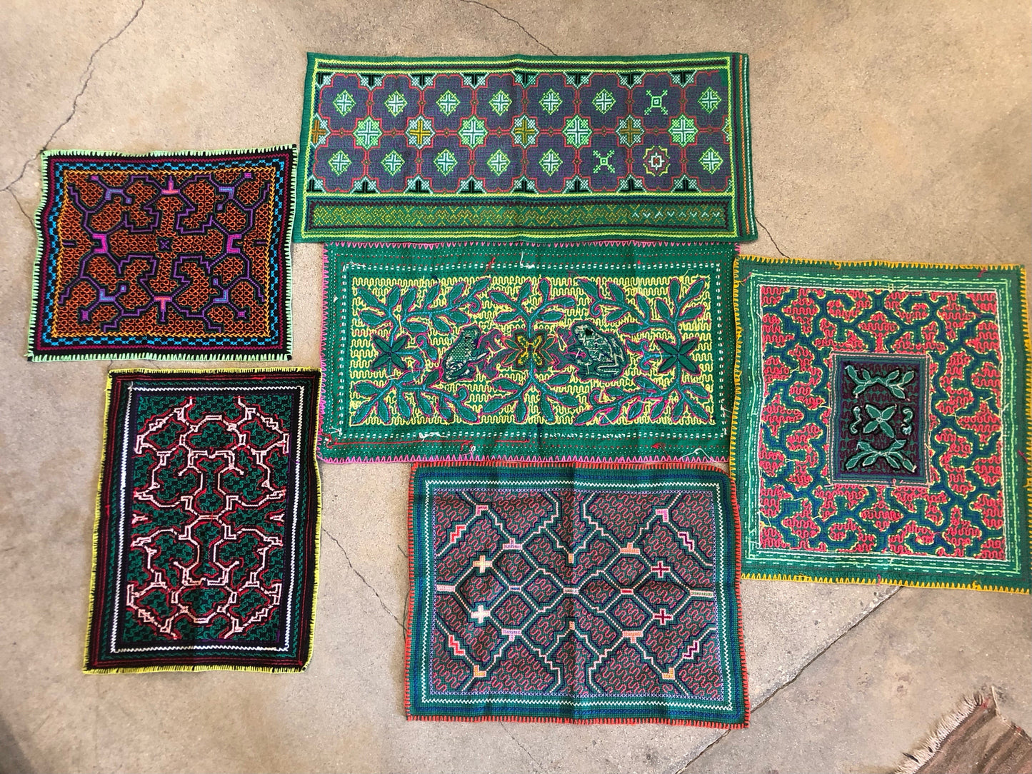 Shipibo Textiles | Embroidered Altar Cloth Collection