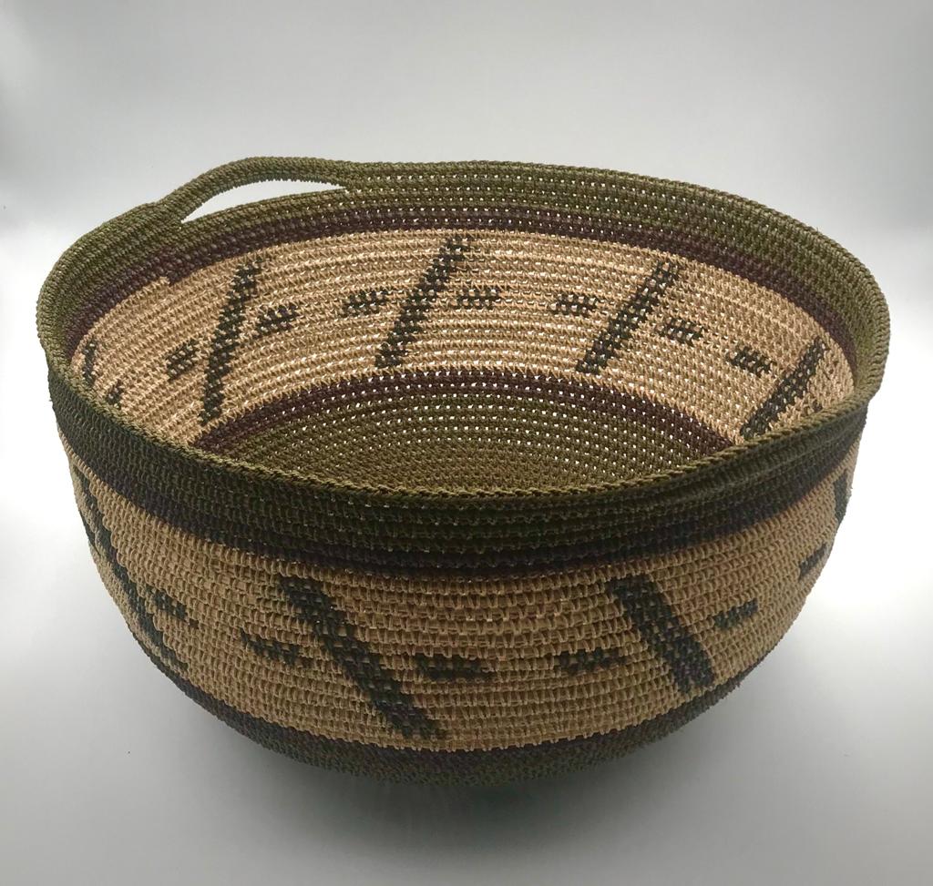 Colombian Handwoven Chambira Basket Collection