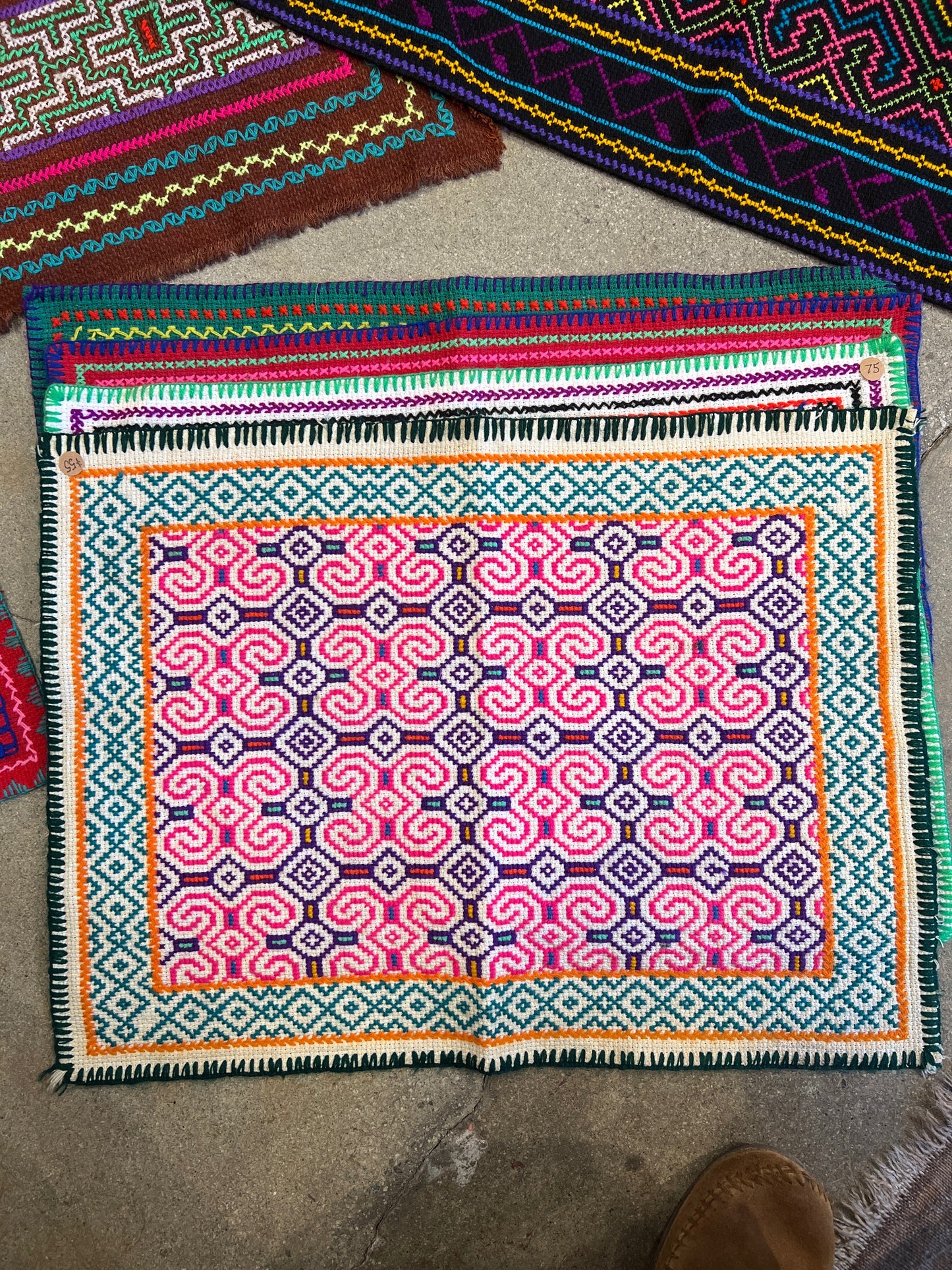 Shipibo Textiles | Embroidered Altar Cloth Collection