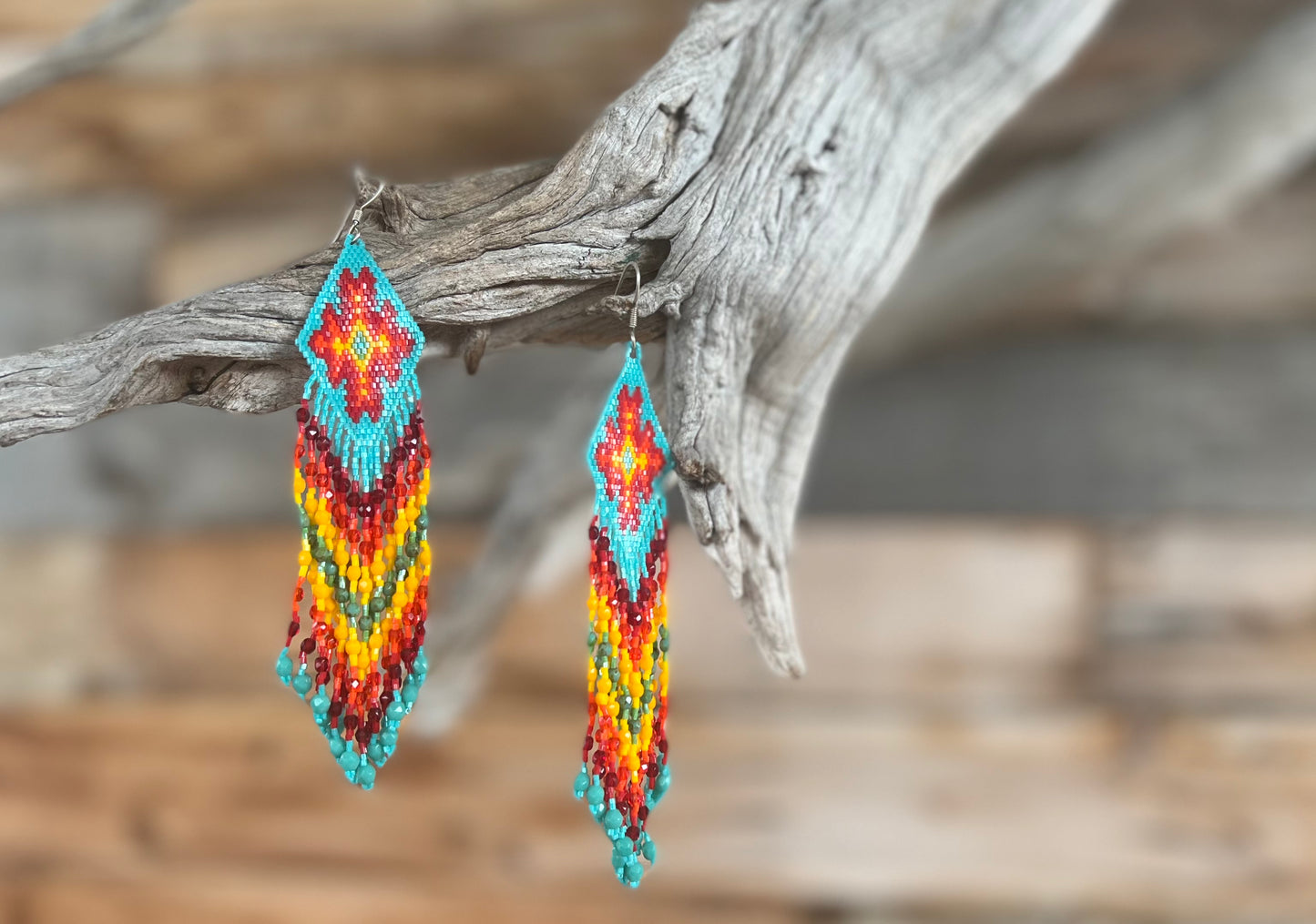 Earrings Collection | Huichol Beaded