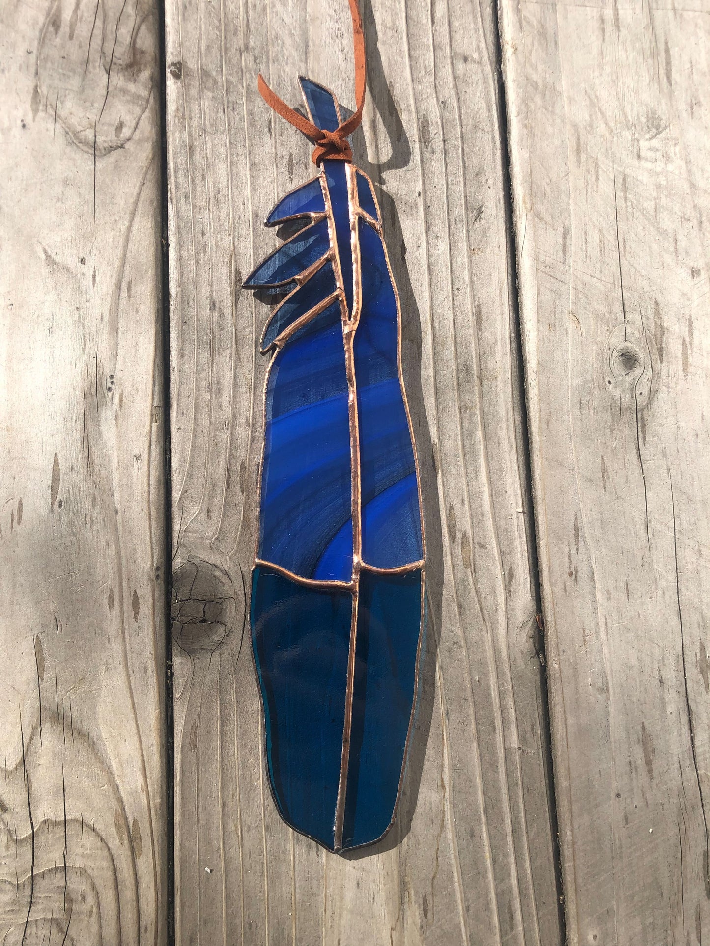 Stained Glass Art | The Feather