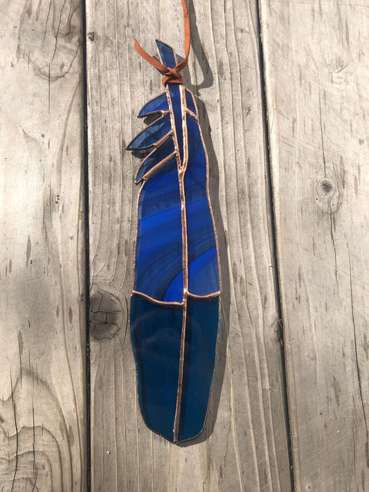 Stained Glass Art | The Feather