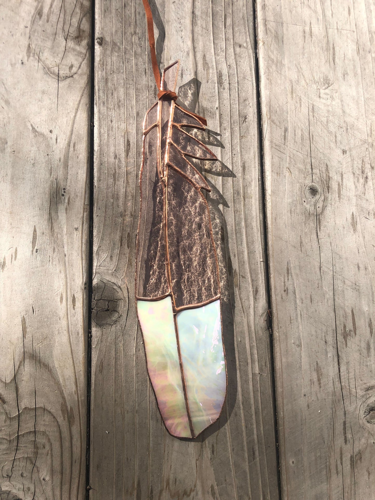 Stained Glass Art | The Feather