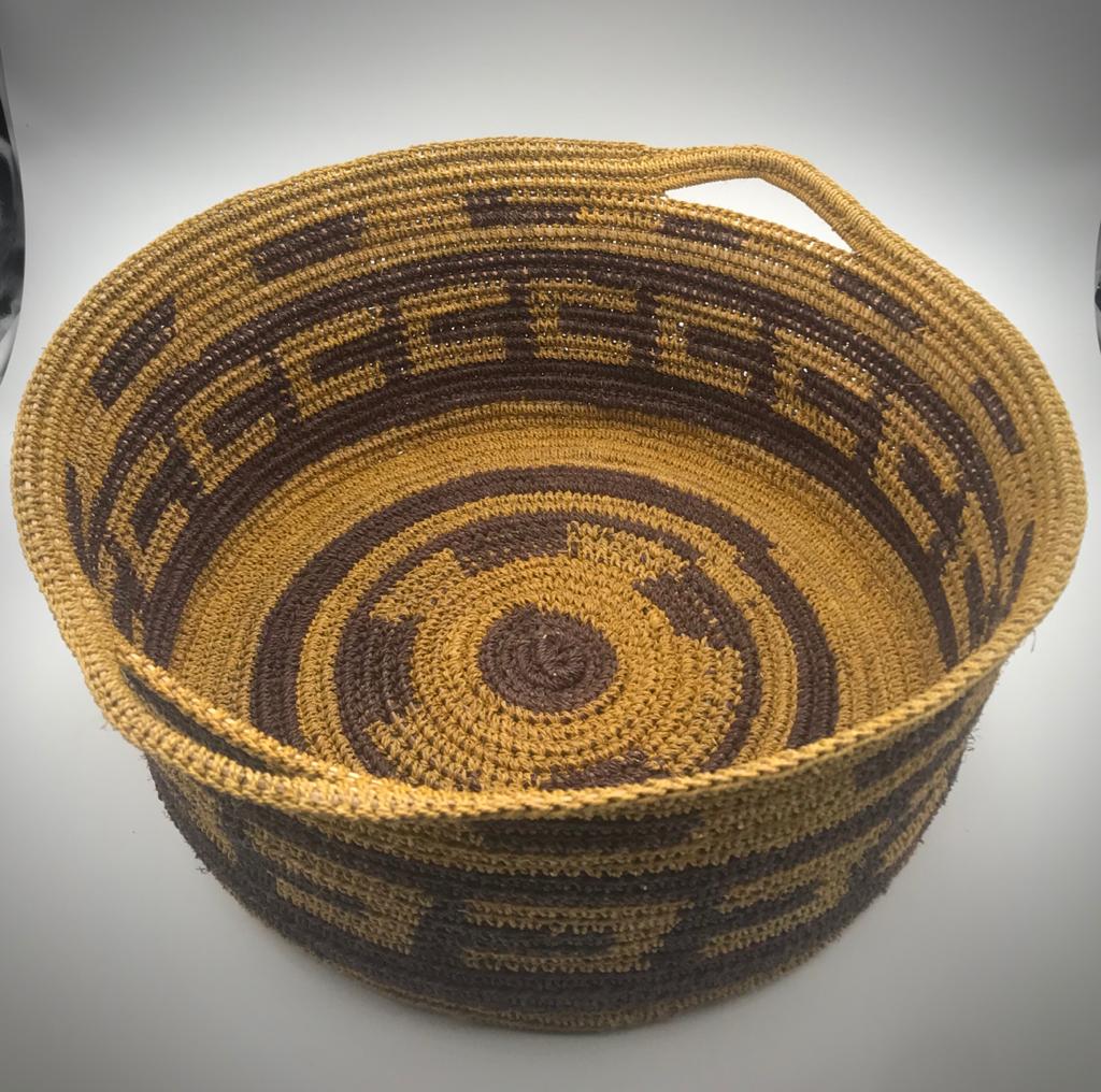 Colombian Handwoven Chambira Basket Collection