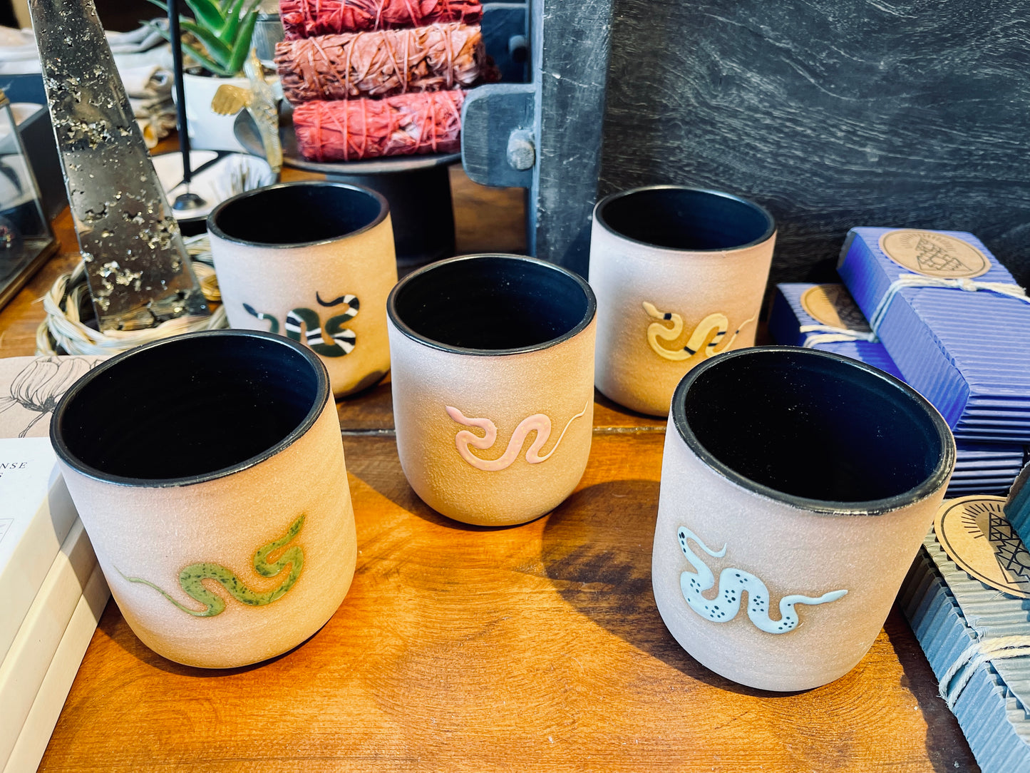 Northwest Ceramic Collection | Snake Tumblers Cups