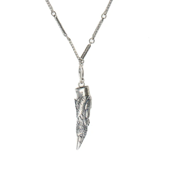 Wolf Raven Bear Totem | Sterling + Brass