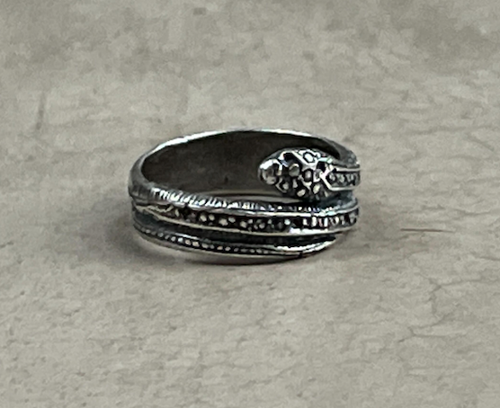 Reclaimed Metal Snake Band Ring