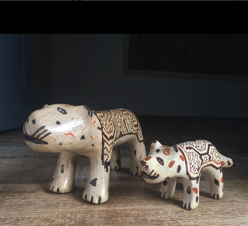 Shipibo Hand Painted Jaguar Series