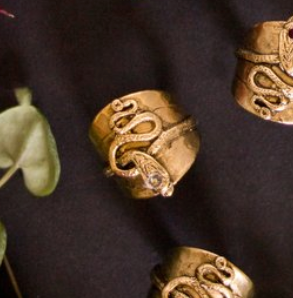 Majestic Serpent Ring Collection