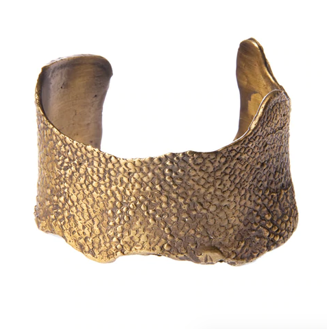 Reclaimed Metal Cuff | Small Stingray