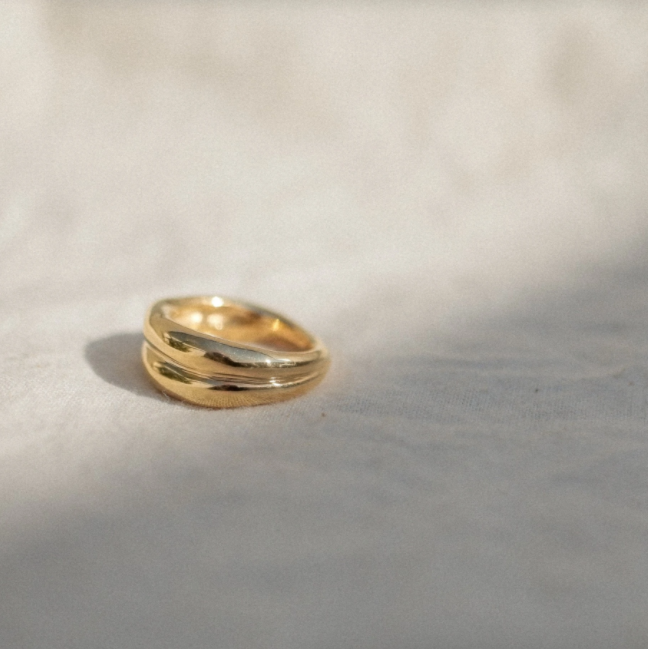 Hand Forged Gold Ring Collection