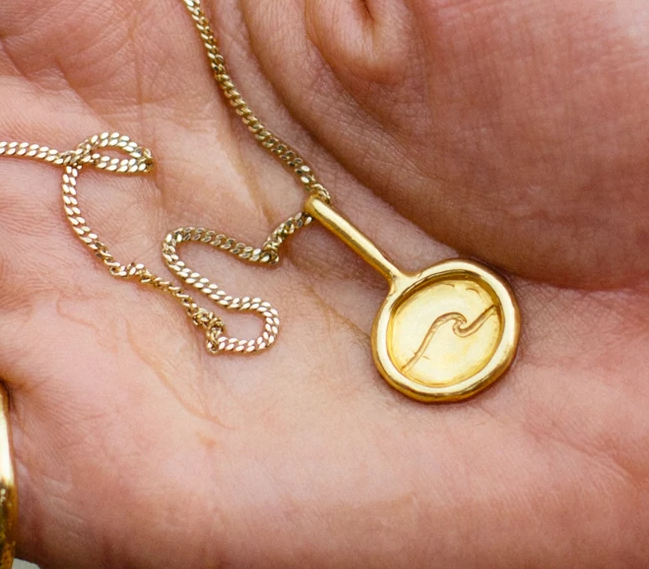 Gold Drop Pendant Necklace Collection