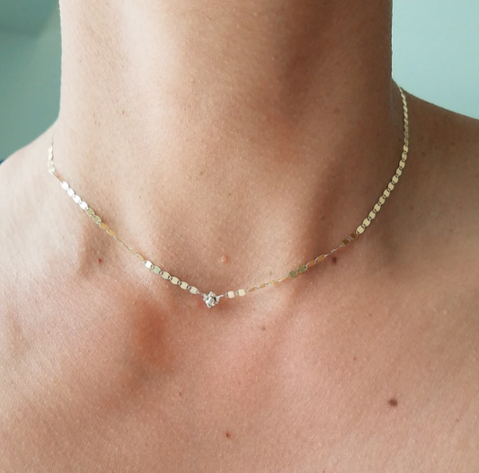 Communion | Diamond Burst Necklace