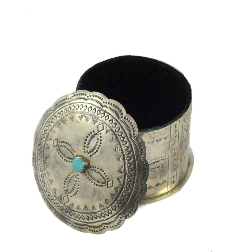 Rustic Silver Stamped Box Collection