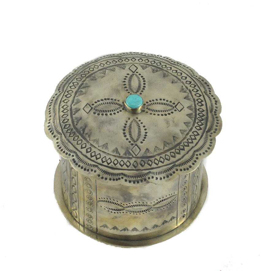 Rustic Silver Stamped Box Collection