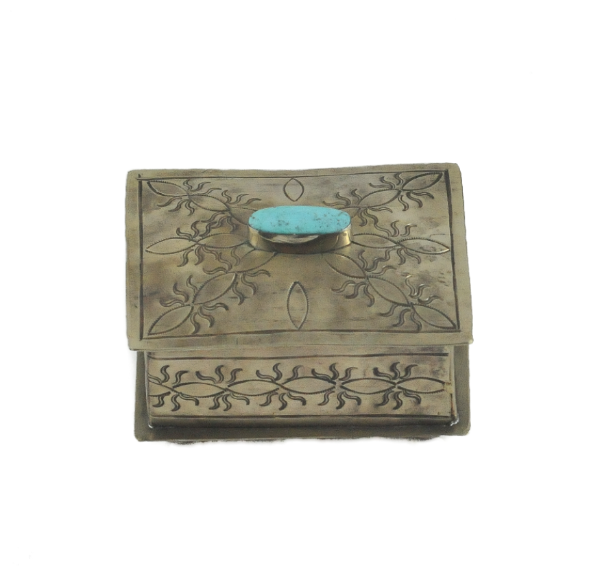 Rustic Silver Stamped Box Collection