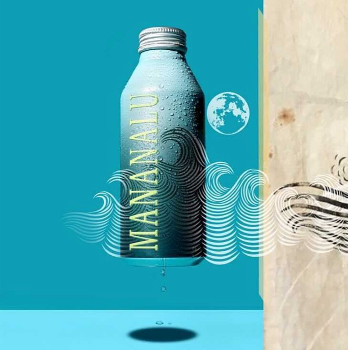 Mananalu - Pure Water - 16 oz (24 Aluminum Bottles)