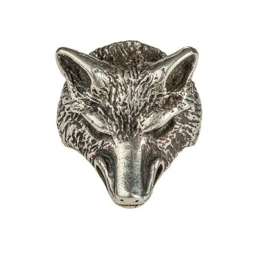 Wolf Ring | Sterling Silver + Recycled Gold Patina