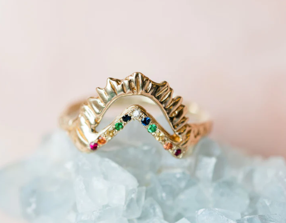 Communion | Pyramid Fire Ring