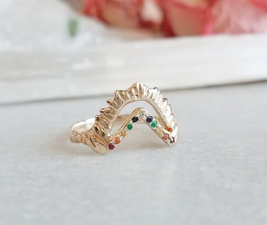 Communion | Pyramid Fire Ring