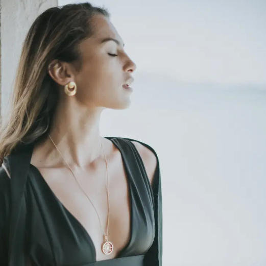 Gold Drop Pendant Necklace Collection