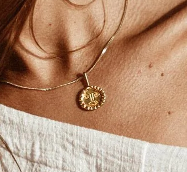 Gold Drop Pendant Necklace Collection