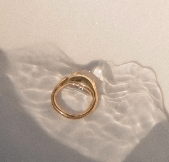 Hand Forged Gold Ring Collection