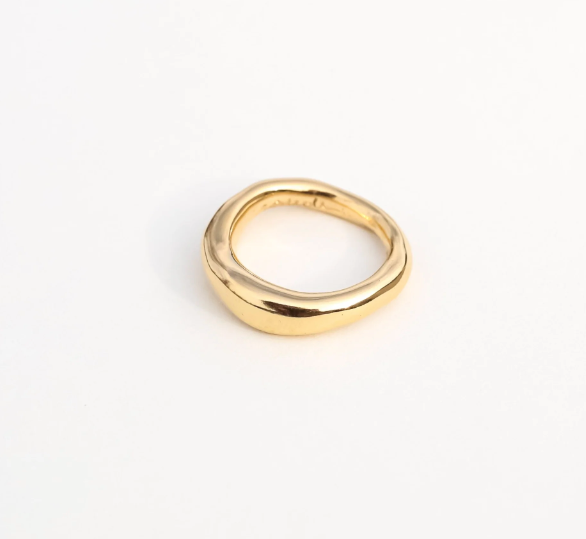 Hand Forged Gold Ring Collection