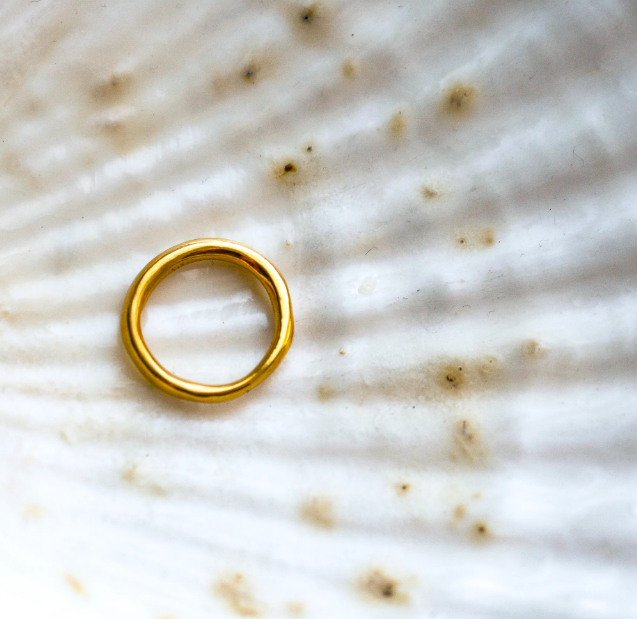 Hand Forged Gold Ring Collection