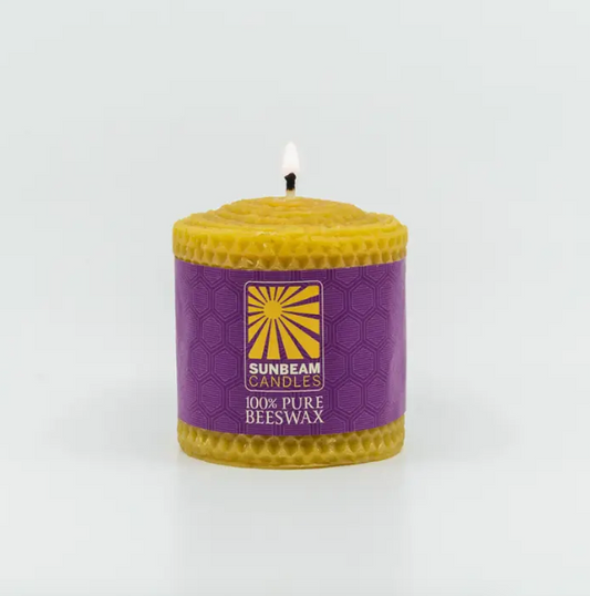 Honeycomb Pillar Candles | Short