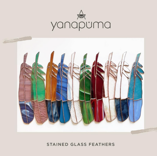 Stained Glass Art | The Feather