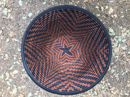 Handwoven Werrengue Platter | Night