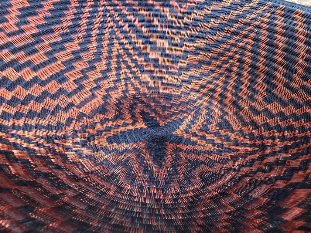 Handwoven Werrengue Platter | Night